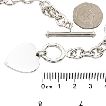 Silver 16 inch Trace Chain